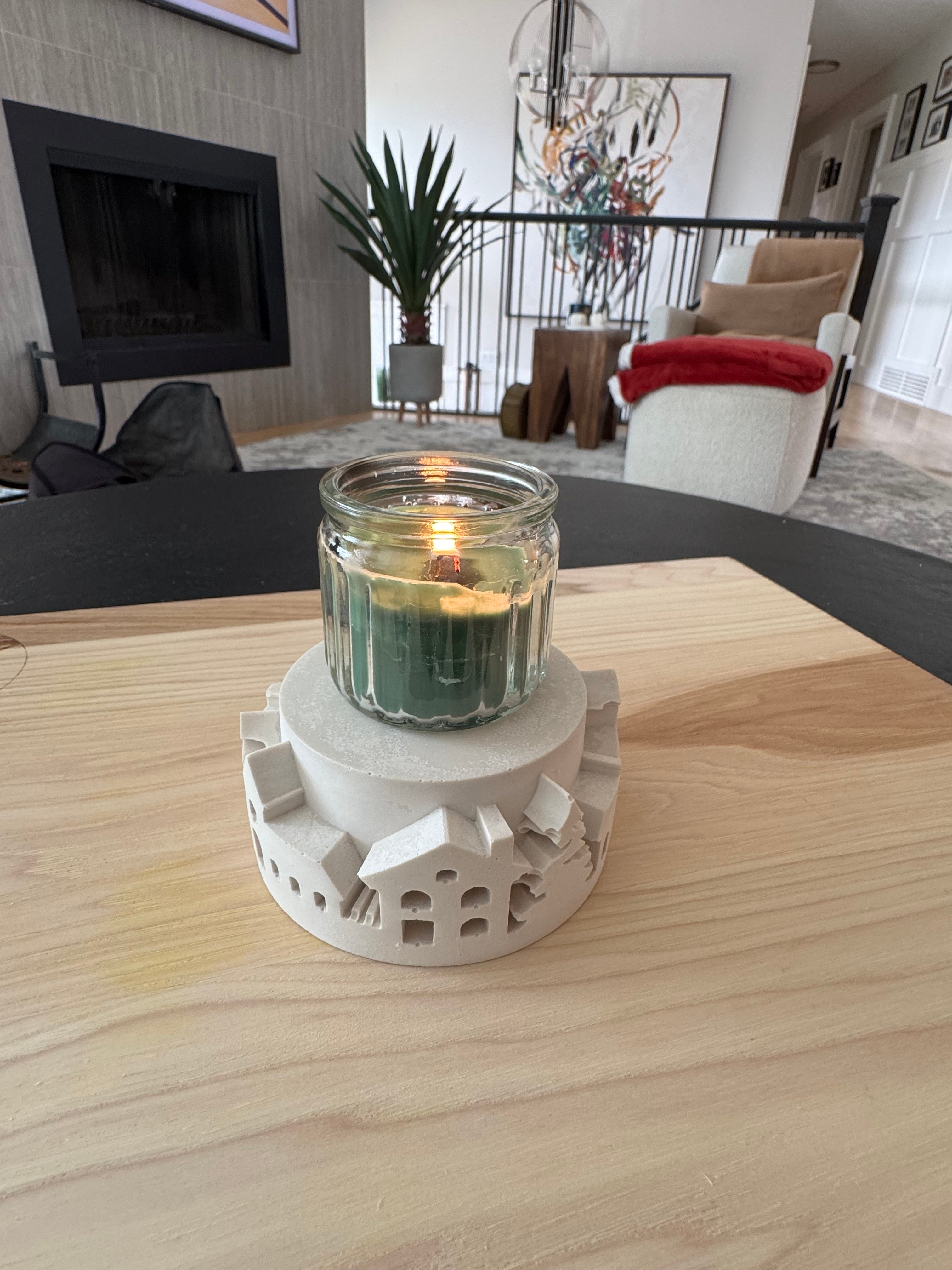 Winter Candle Village Base