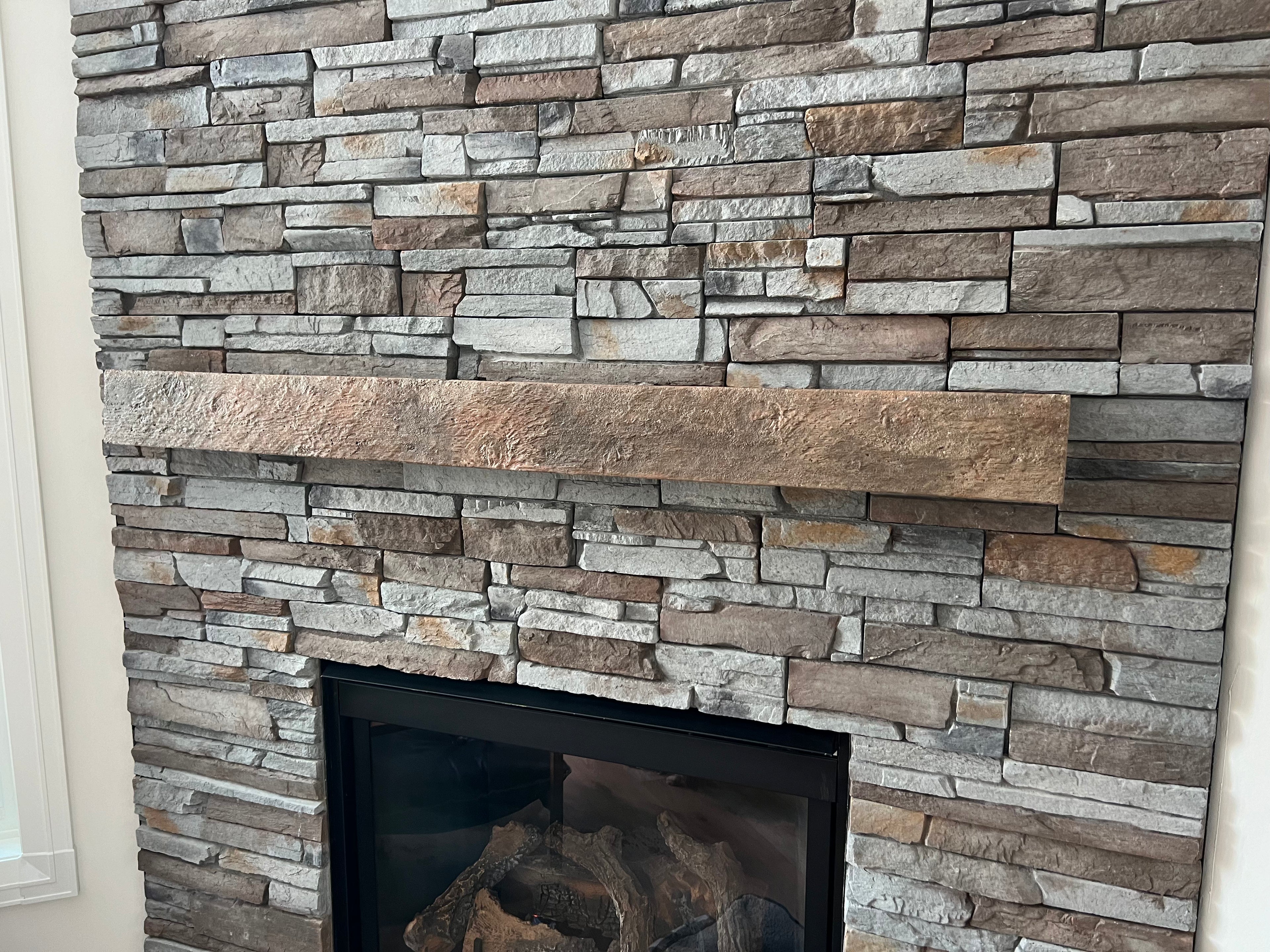 Reclaimed Concrete Mantles