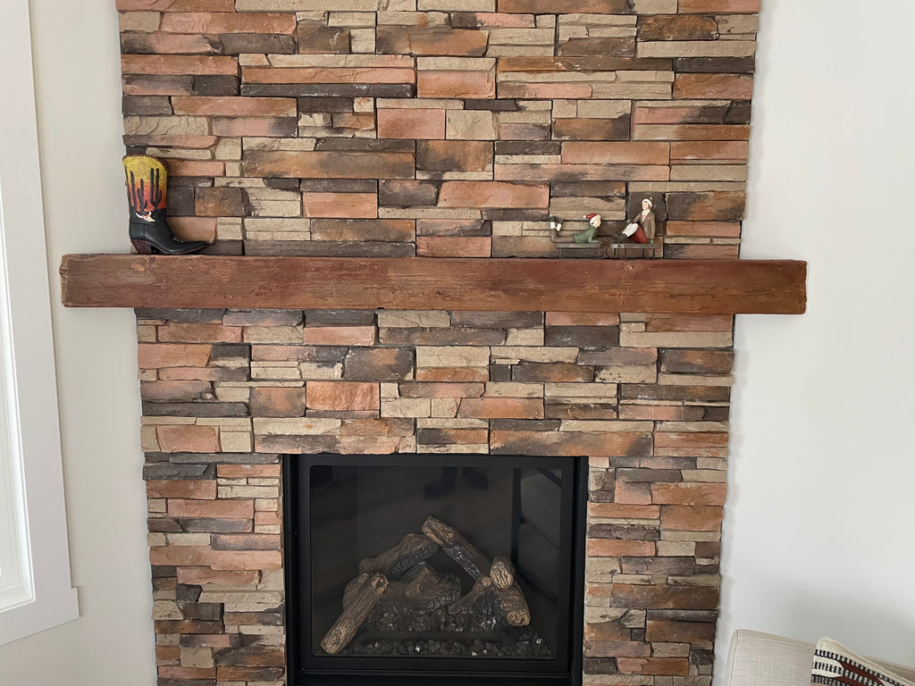 Reclaimed Concrete Mantles